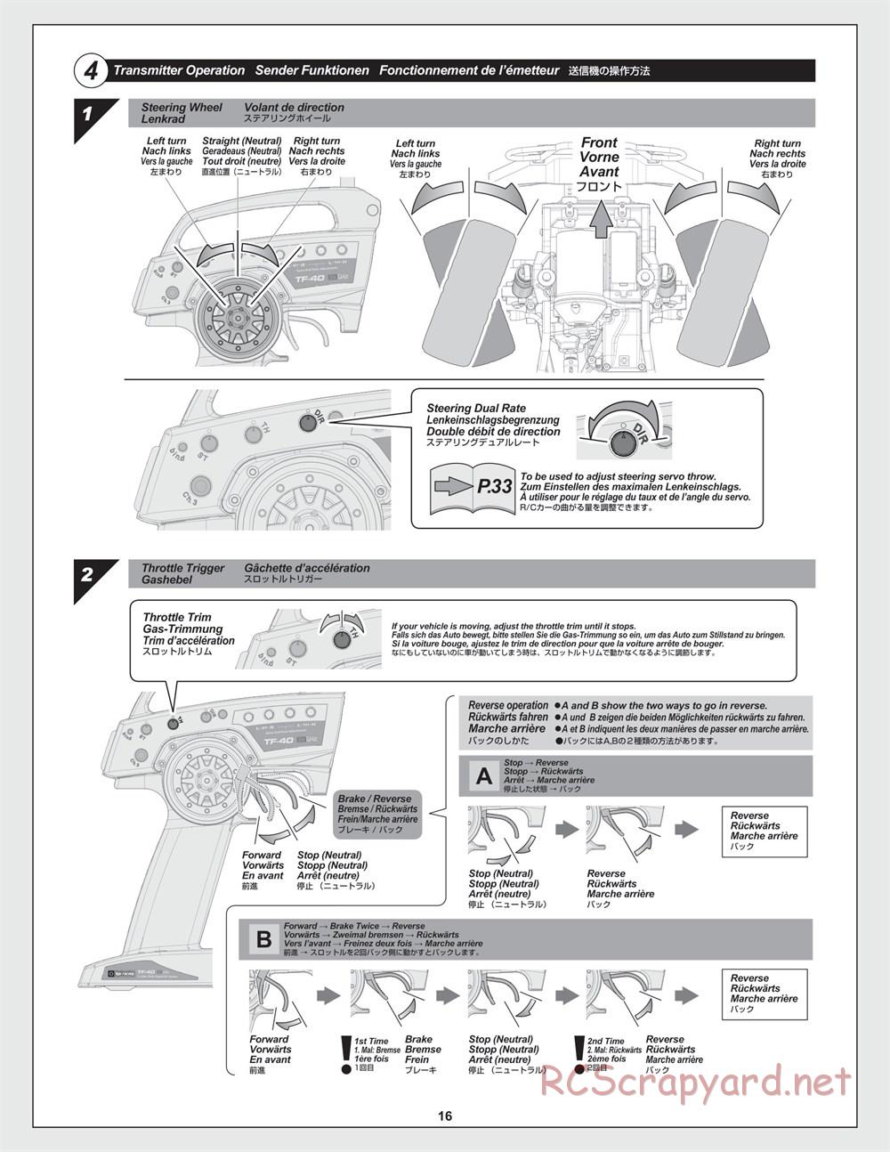 HPI - Venture Crawler - Manual - Page 16