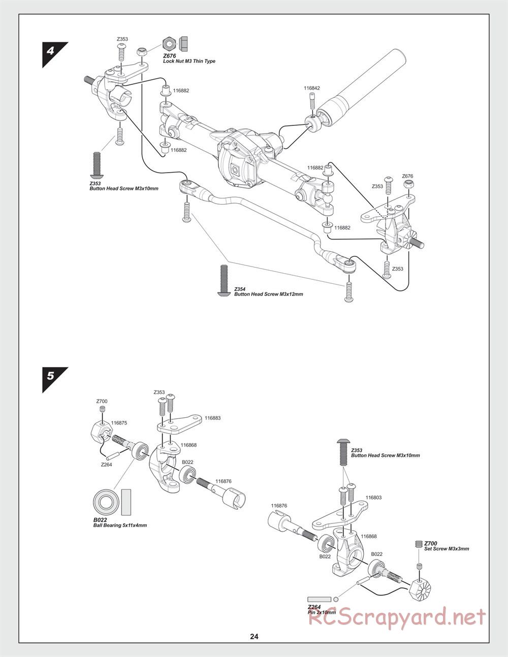 HPI - Venture Crawler - Manual - Page 24