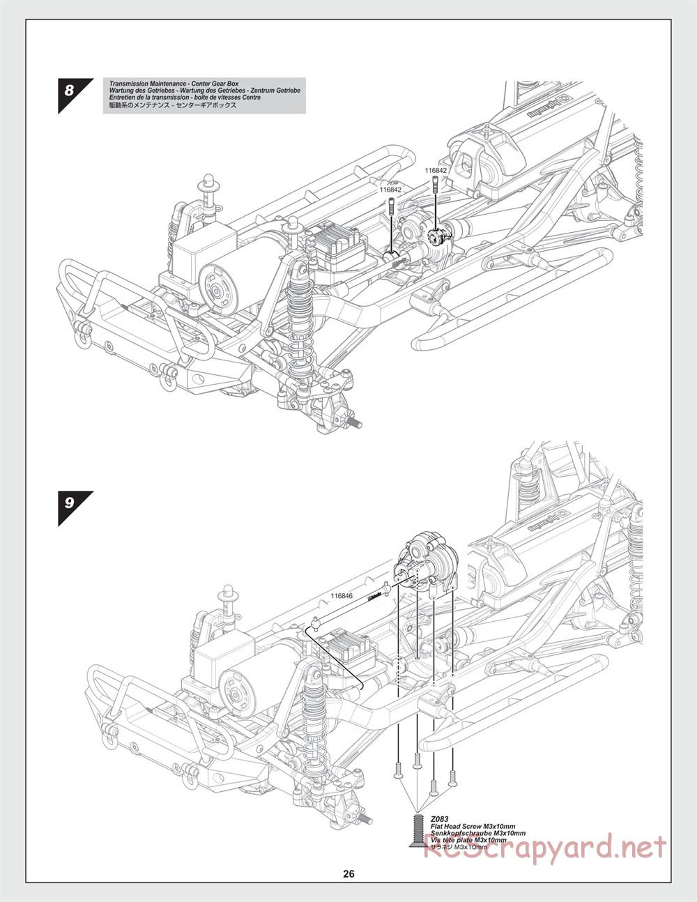 HPI - Venture Crawler - Manual - Page 26