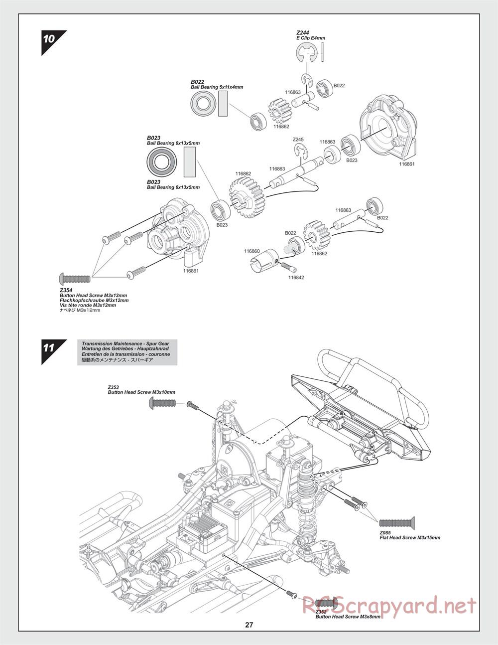 HPI - Venture Crawler - Manual - Page 27