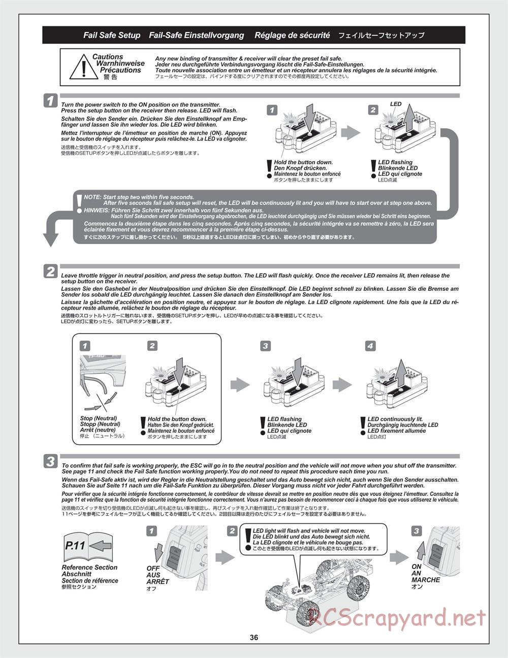HPI - Venture Crawler - Manual - Page 36