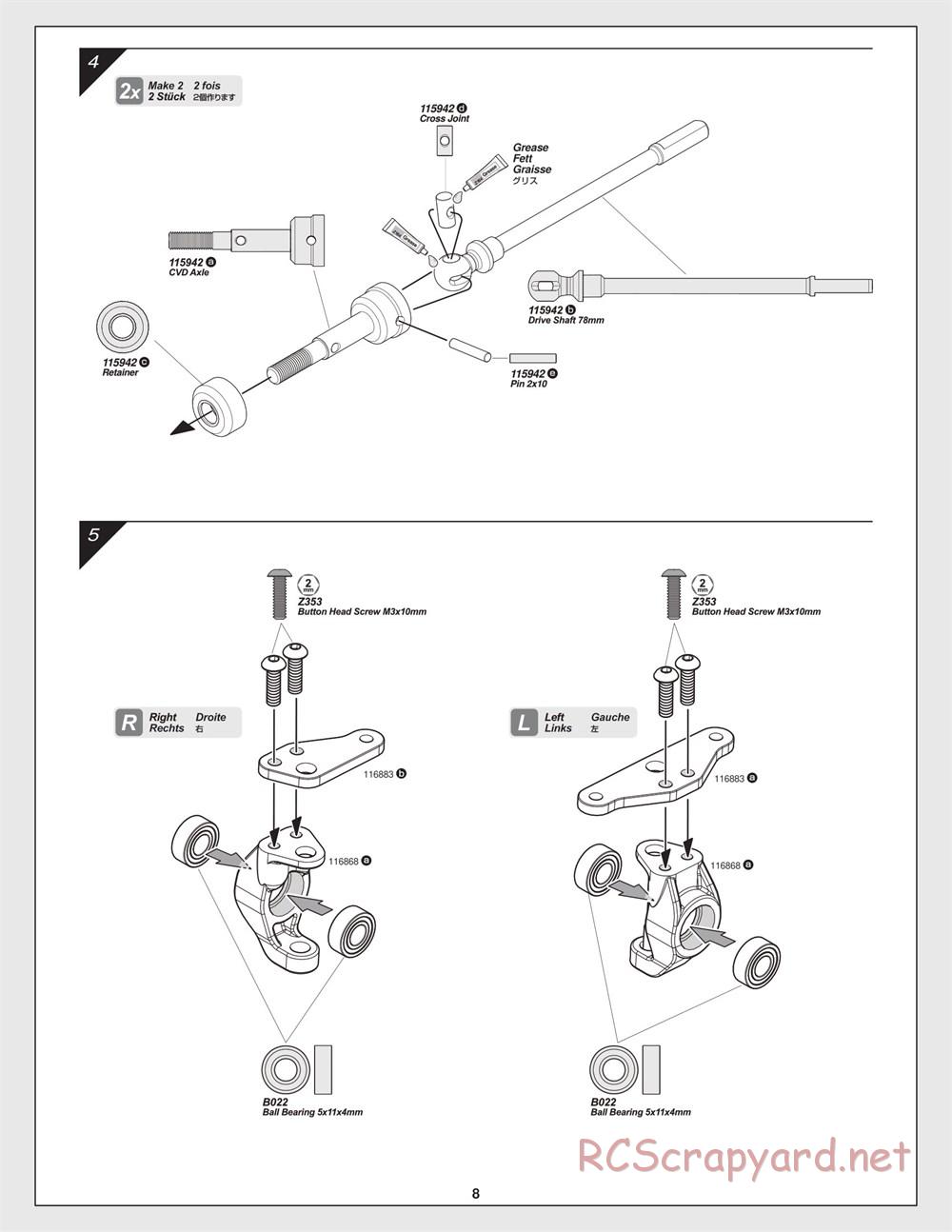 HPI - Venture SBK - Manual - Page 8