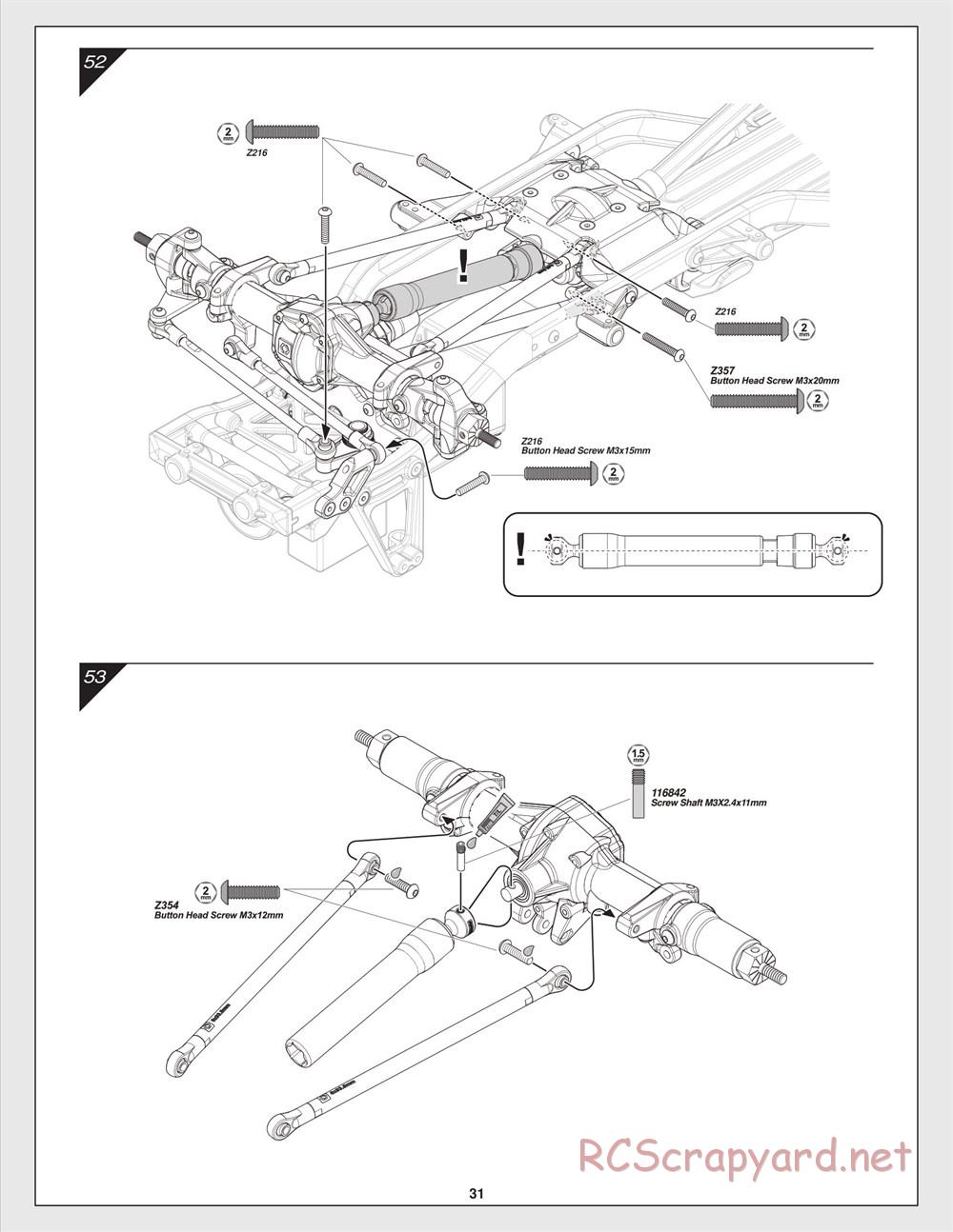 HPI - Venture SBK - Manual - Page 31