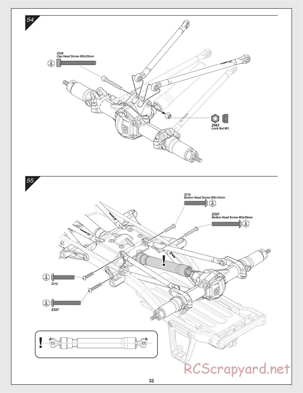 HPI - Venture SBK - Manual - Page 32