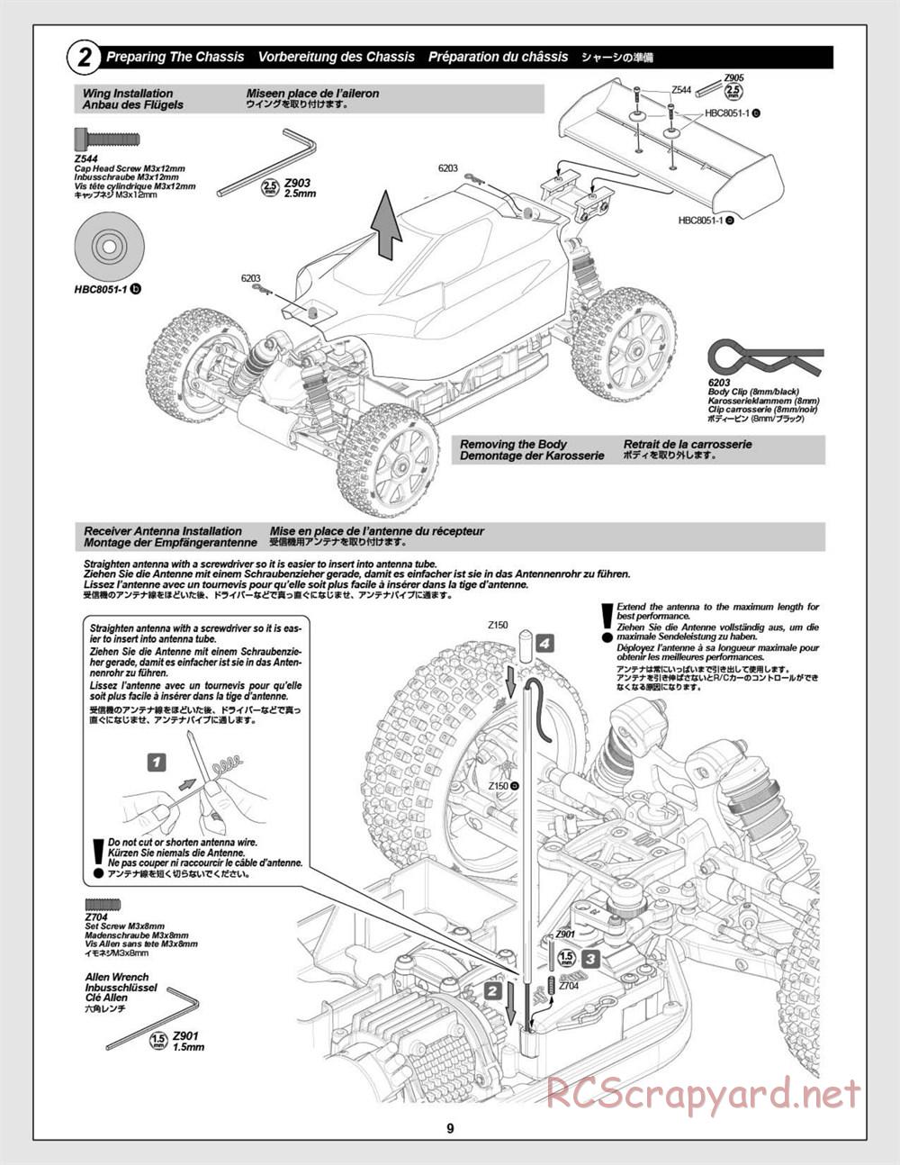 HPI - Vorza Flux HP - Manual - Page 9