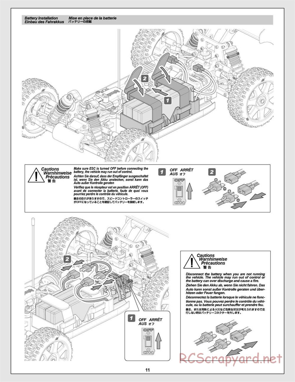 HPI - Vorza Flux HP - Manual - Page 11