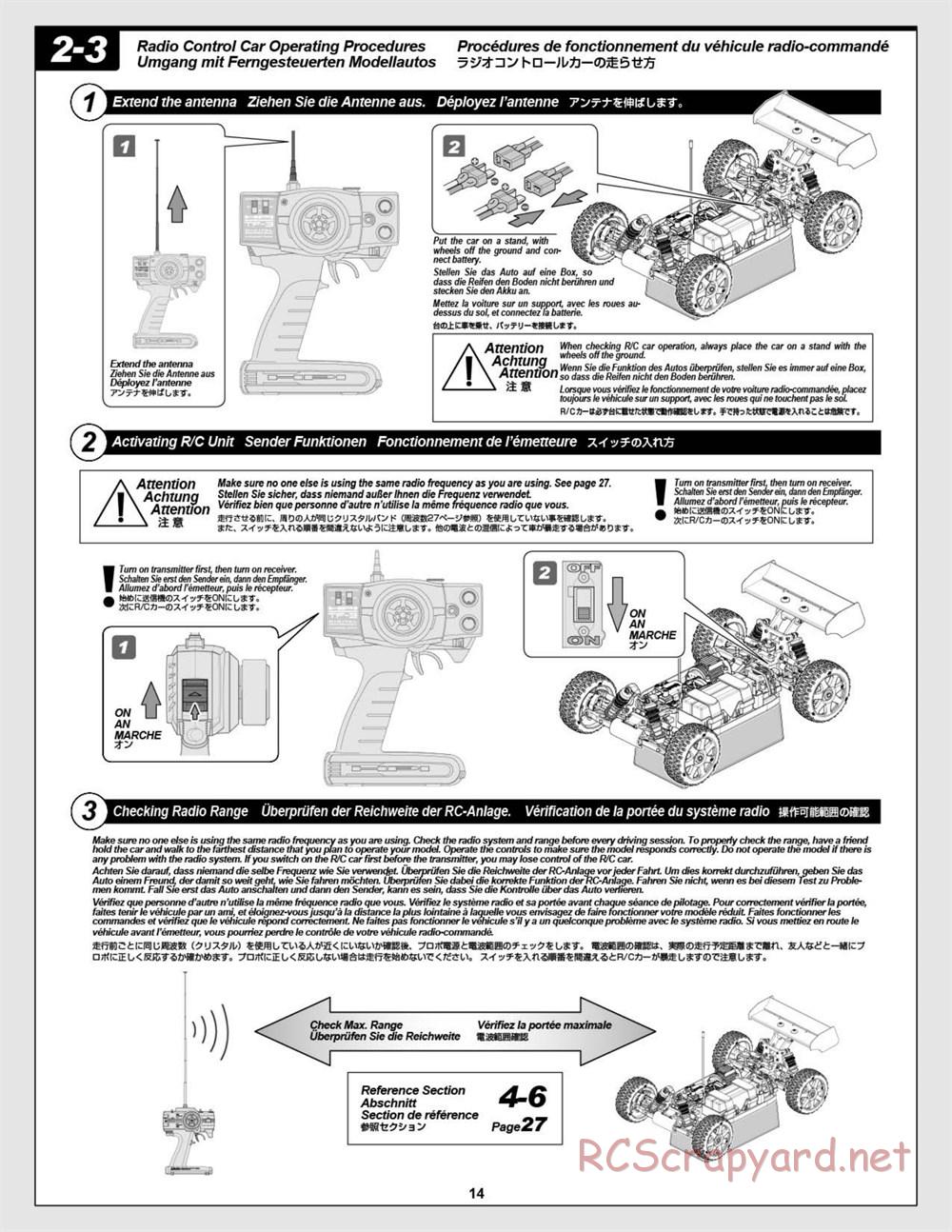 HPI - Vorza Flux HP - Manual - Page 14