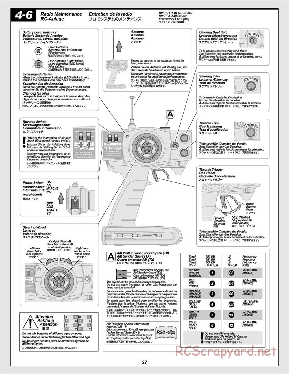 HPI - Vorza Flux HP - Manual - Page 27