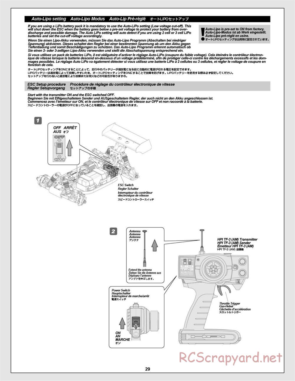 HPI - Vorza Flux HP - Manual - Page 29