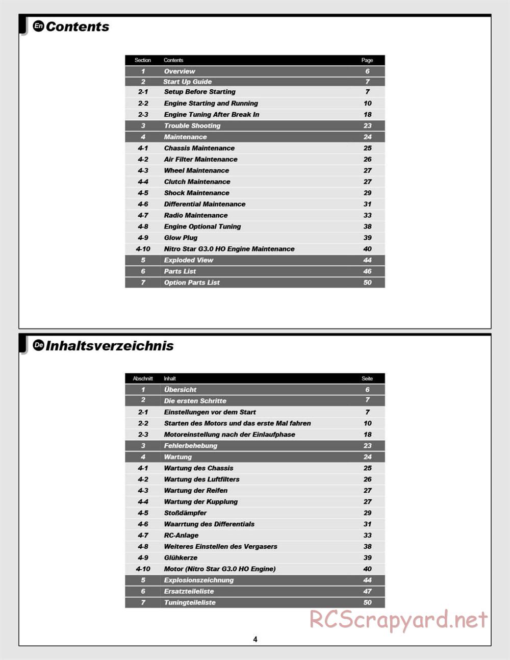 HPI - WR8 3.0 - Manual - Page 4