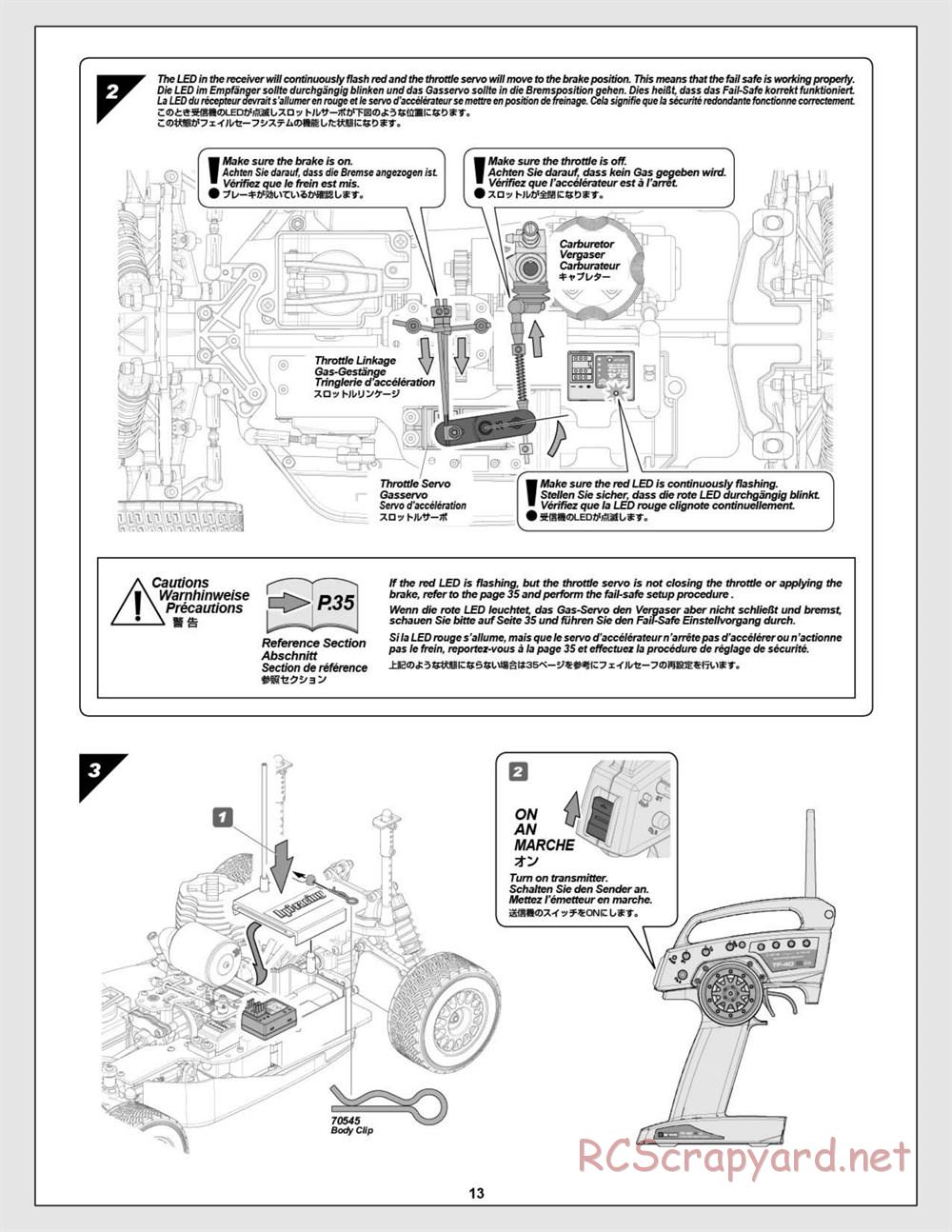 HPI - WR8 3.0 - Manual - Page 13