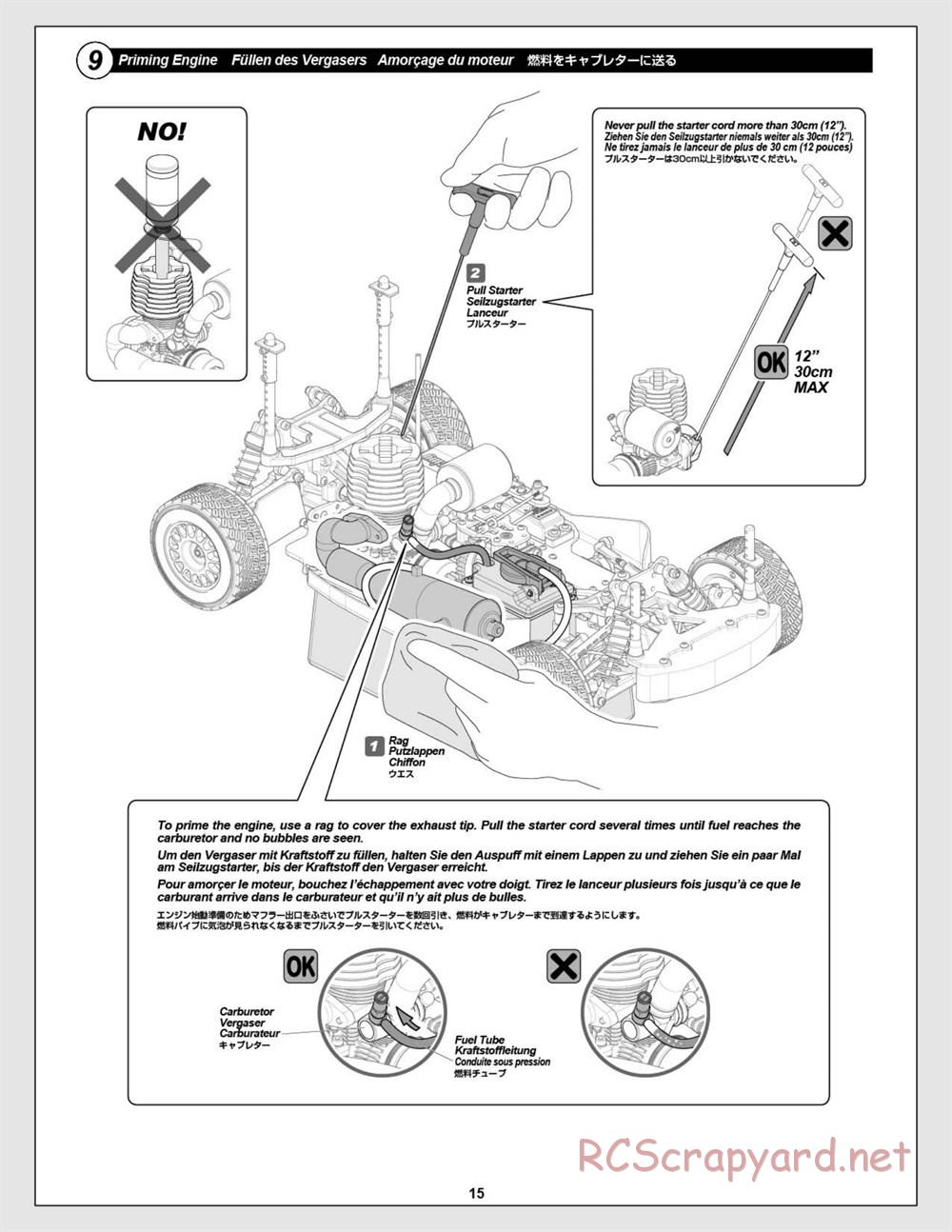 HPI - WR8 3.0 - Manual - Page 15