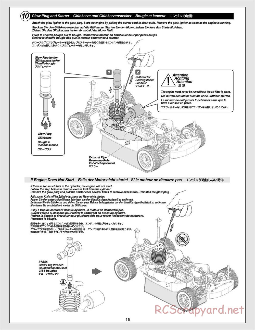 HPI - WR8 3.0 - Manual - Page 16