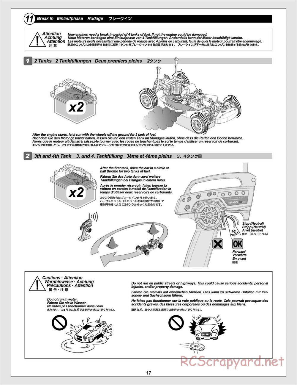 HPI - WR8 3.0 - Manual - Page 17
