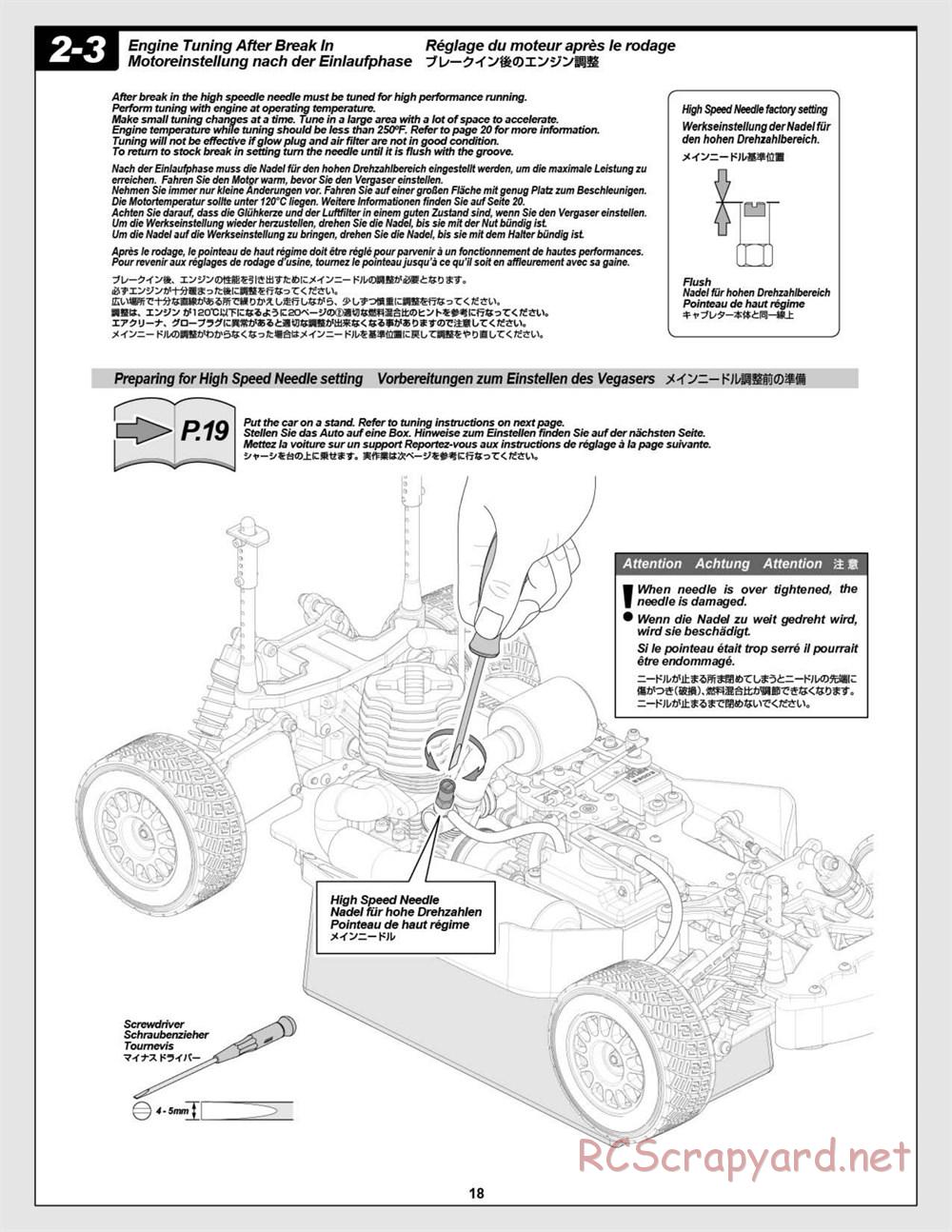 HPI - WR8 3.0 - Manual - Page 18