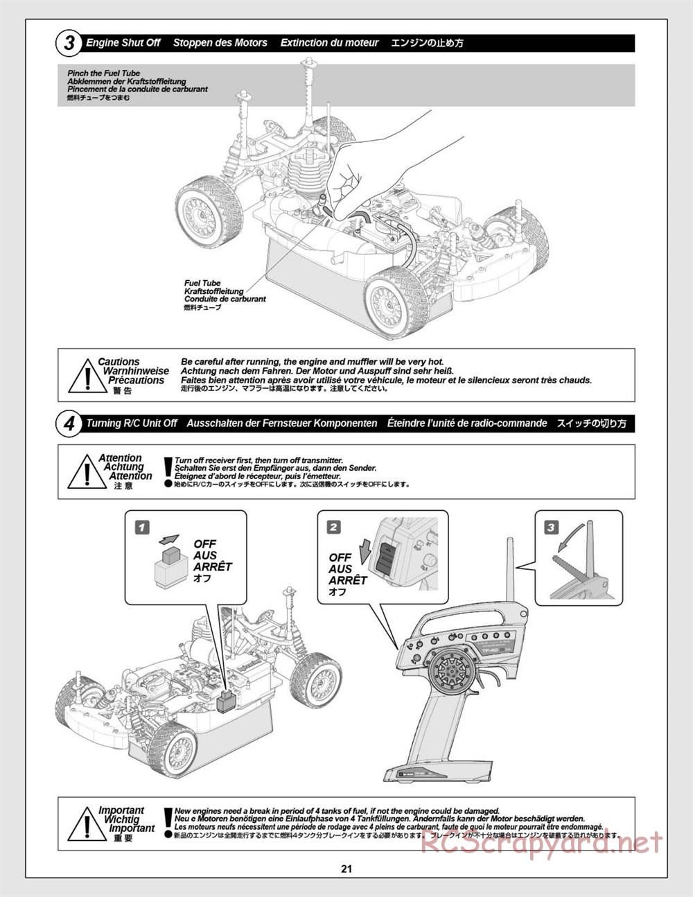 HPI - WR8 3.0 - Manual - Page 21
