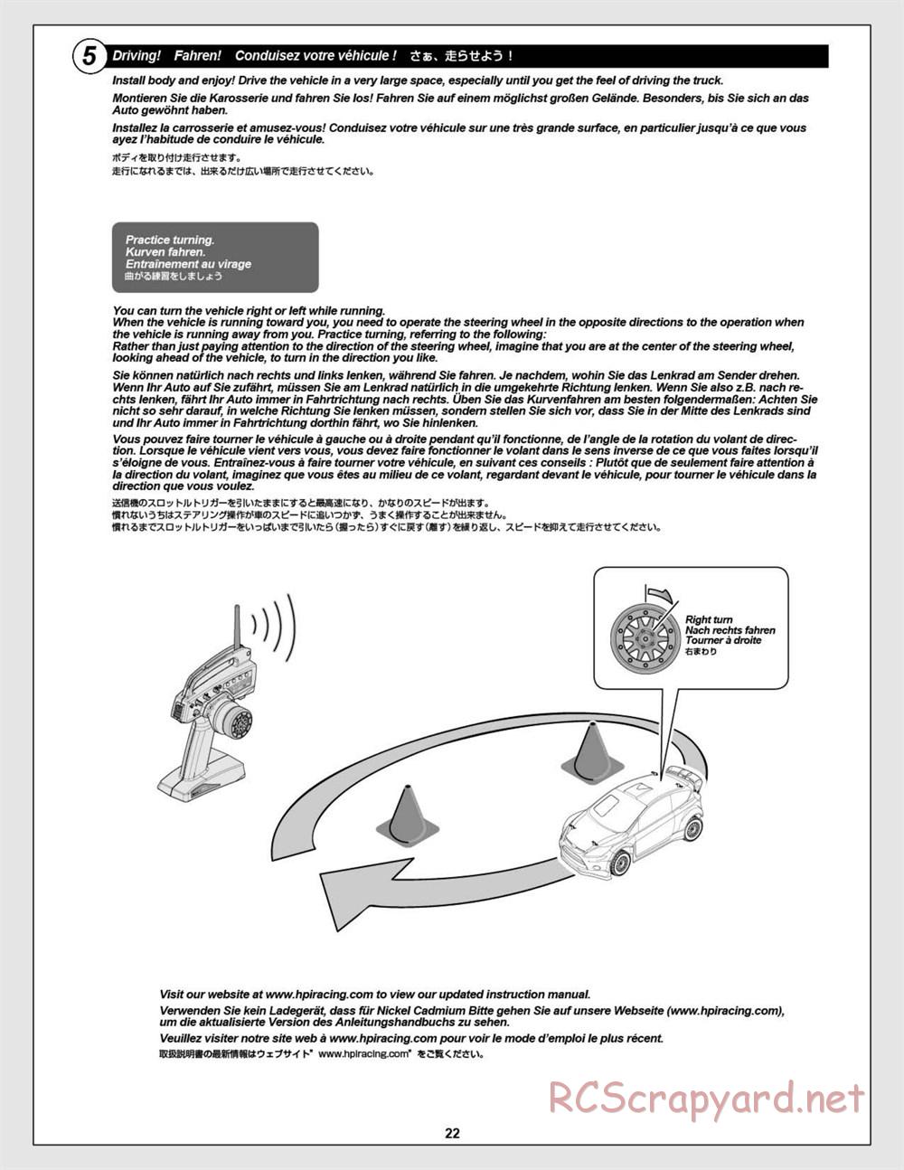 HPI - WR8 3.0 - Manual - Page 22