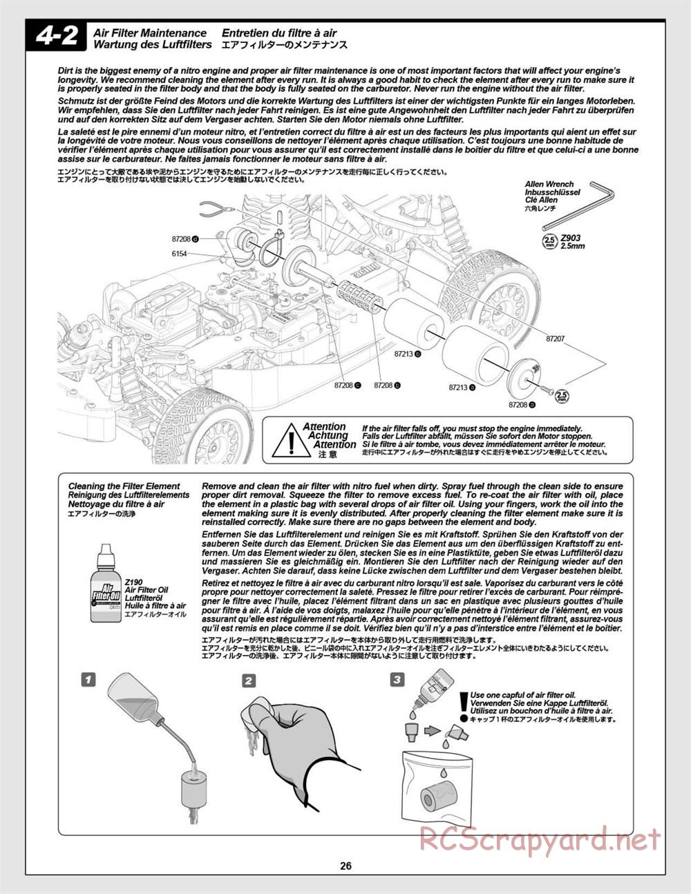 HPI - WR8 3.0 - Manual - Page 26