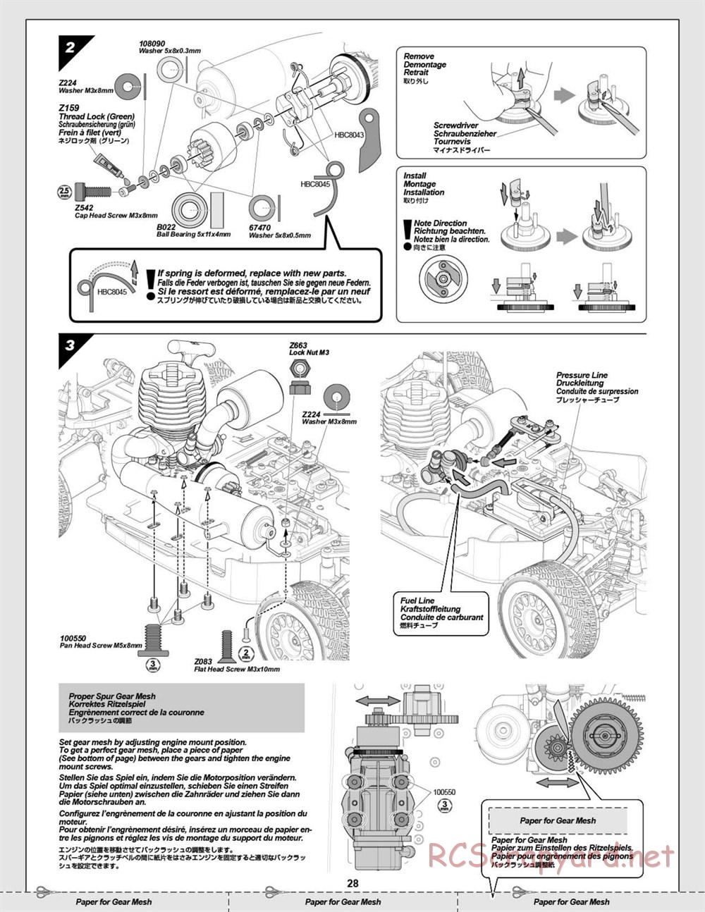 HPI - WR8 3.0 - Manual - Page 28