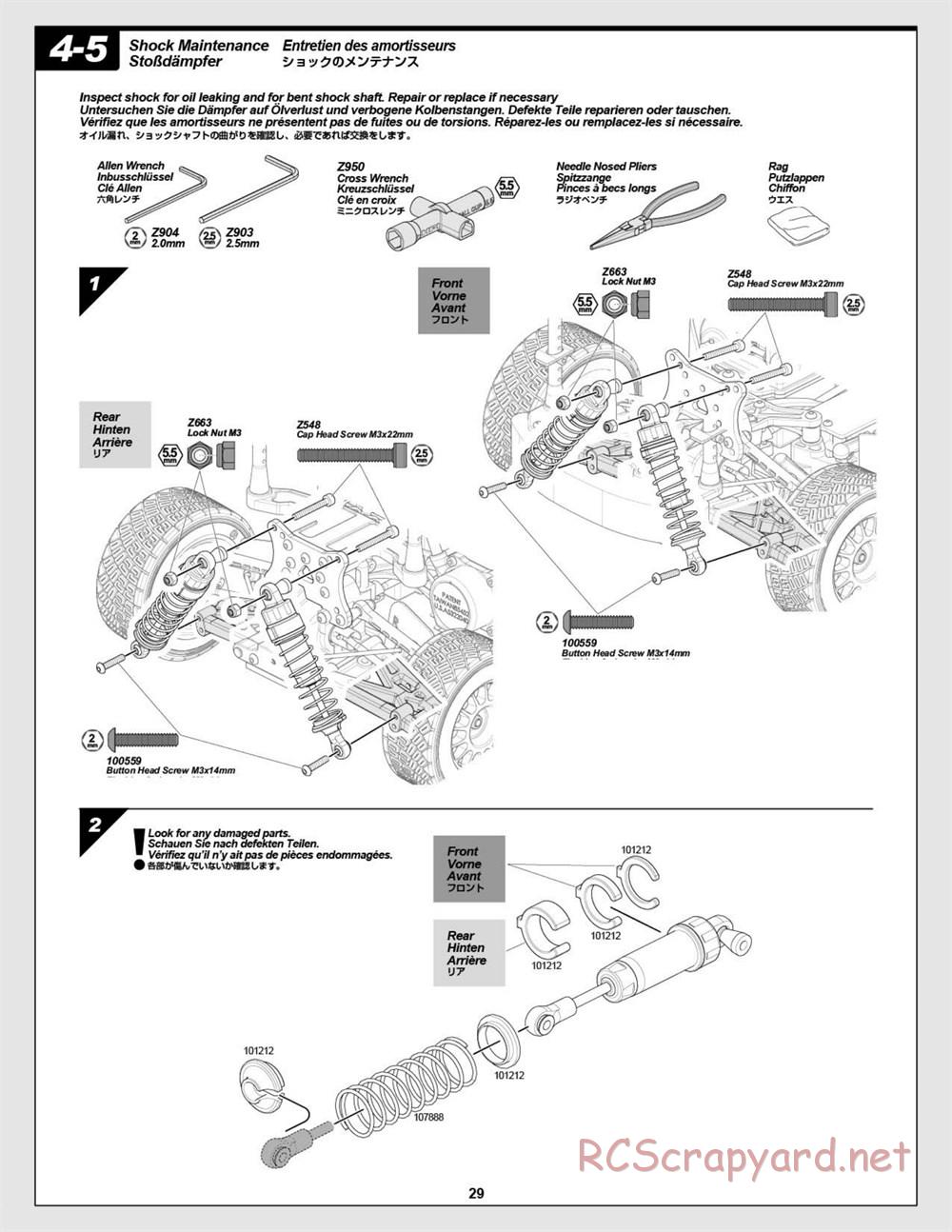 HPI - WR8 3.0 - Manual - Page 29