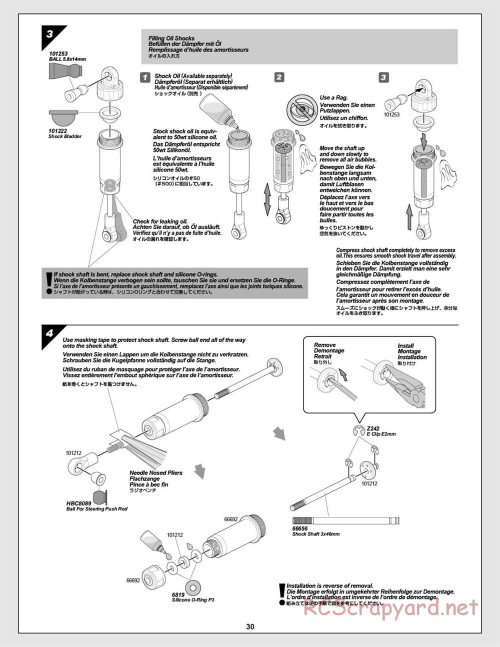 HPI - WR8 3.0 - Manual - Page 30