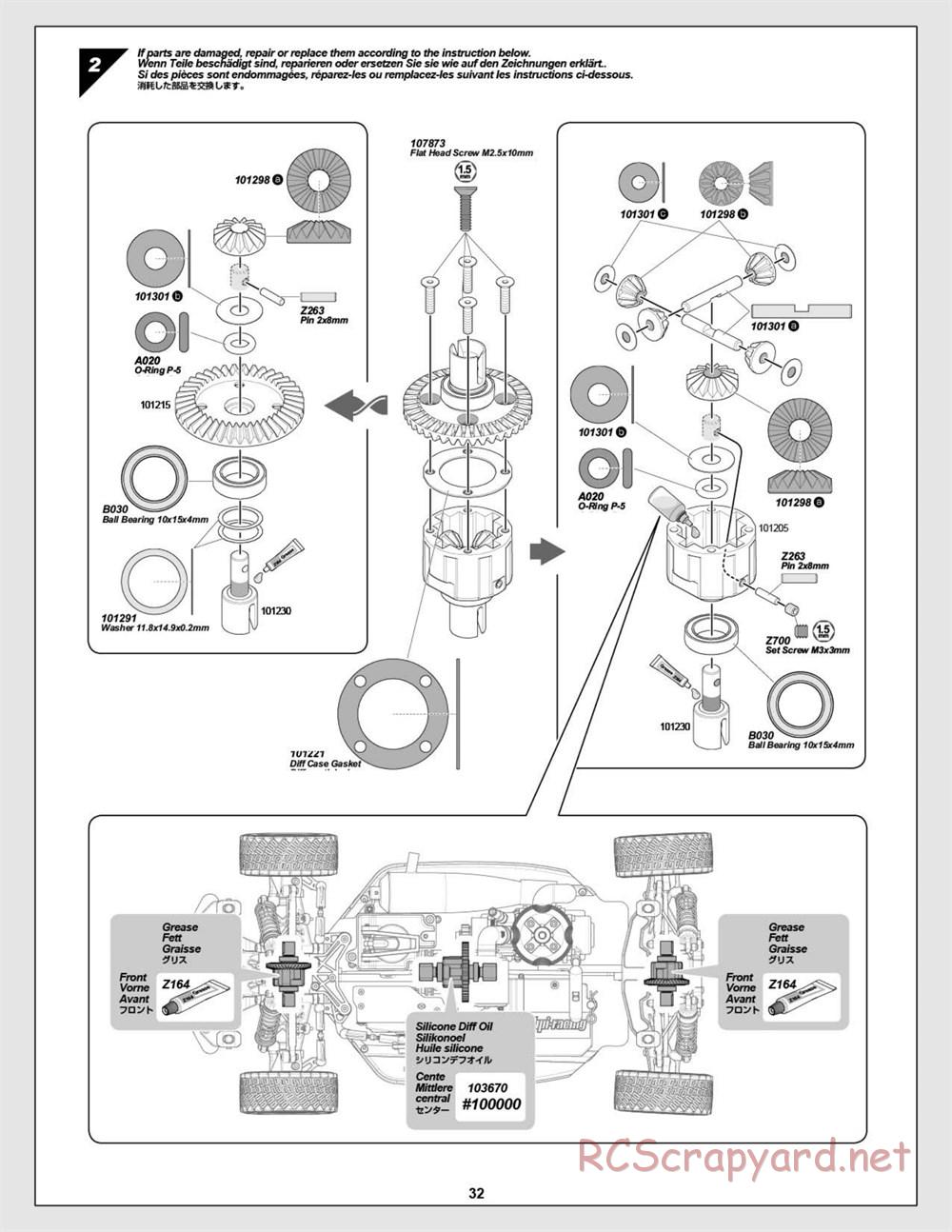 HPI - WR8 3.0 - Manual - Page 32