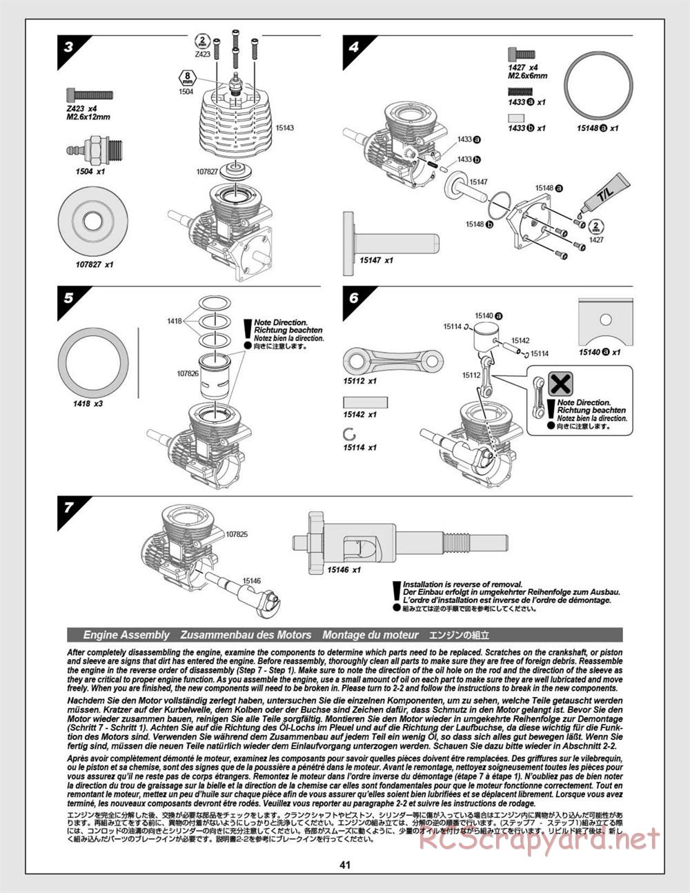 HPI - WR8 3.0 - Manual - Page 41