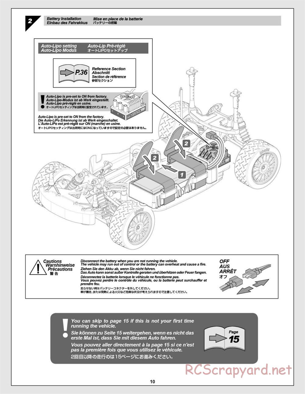 HPI - WR8 Flux - Manual - Page 10