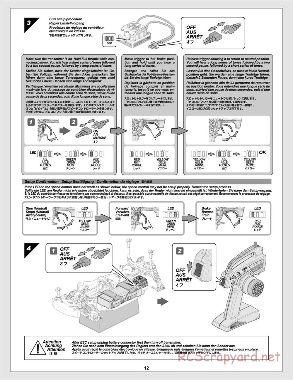 HPI - WR8 Flux - Manual - Page 12