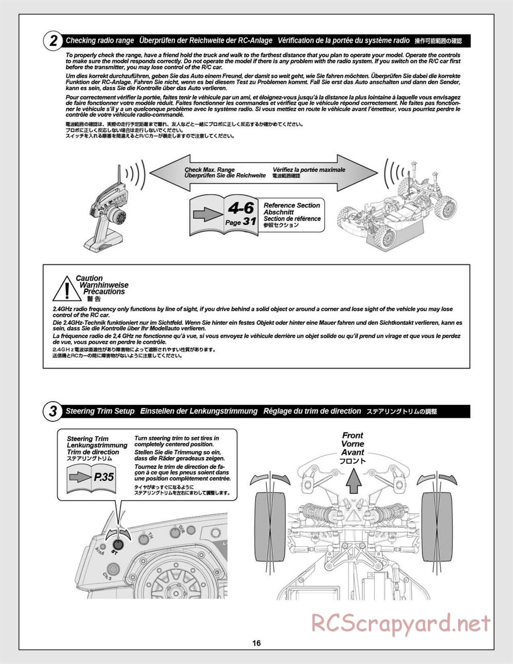 HPI - WR8 Flux - Manual - Page 16
