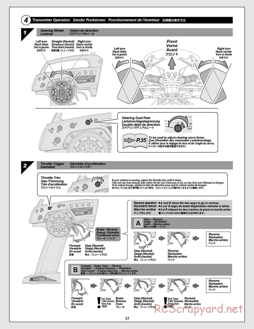 HPI - WR8 Flux - Manual - Page 17