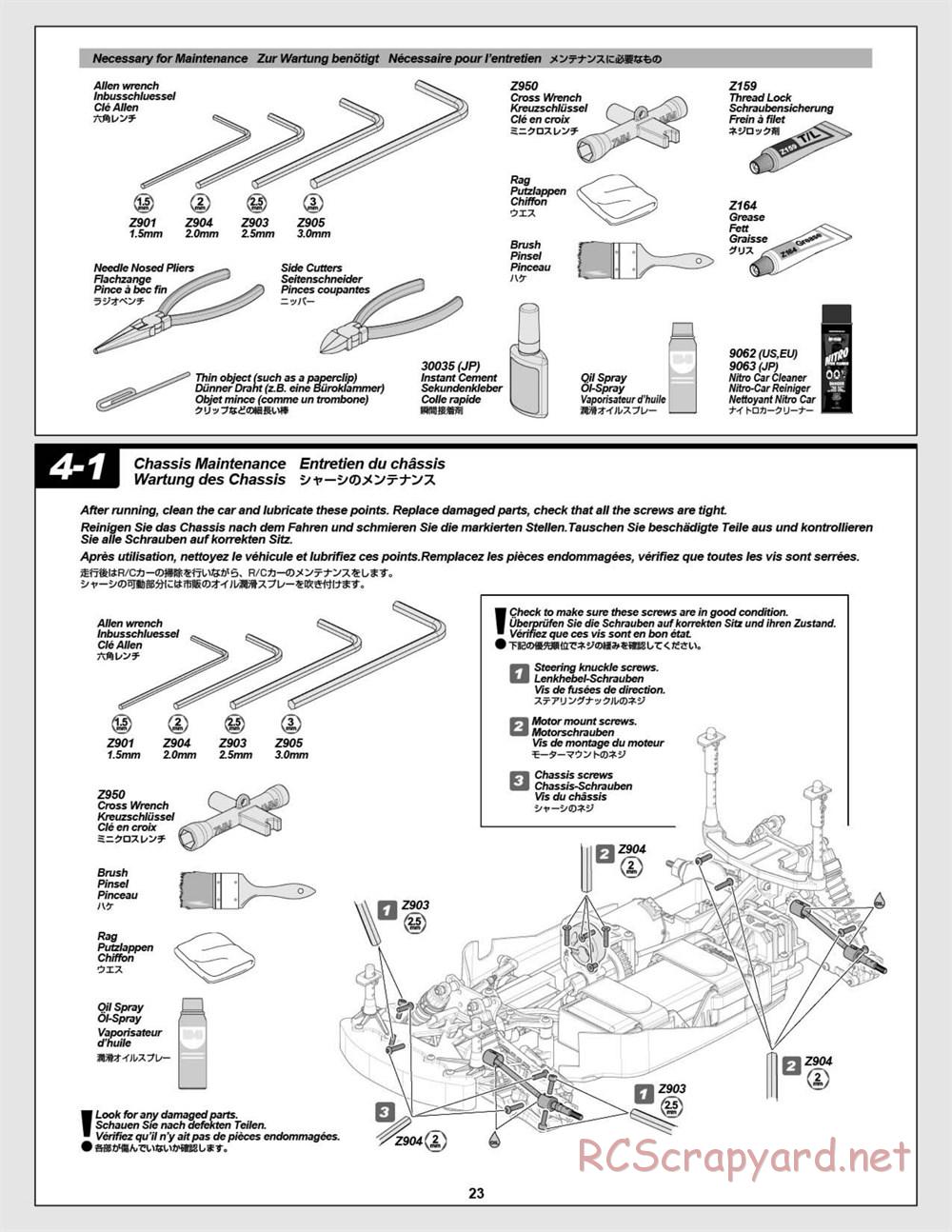 HPI - WR8 Flux - Manual - Page 23