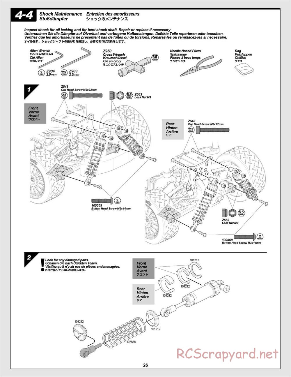 HPI - WR8 Flux - Manual - Page 26