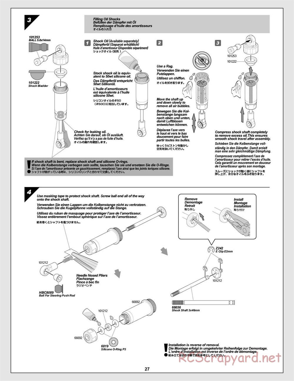 HPI - WR8 Flux - Manual - Page 27