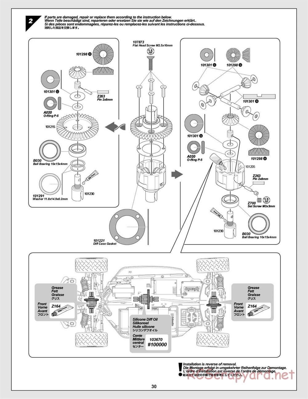 HPI - WR8 Flux - Manual - Page 30