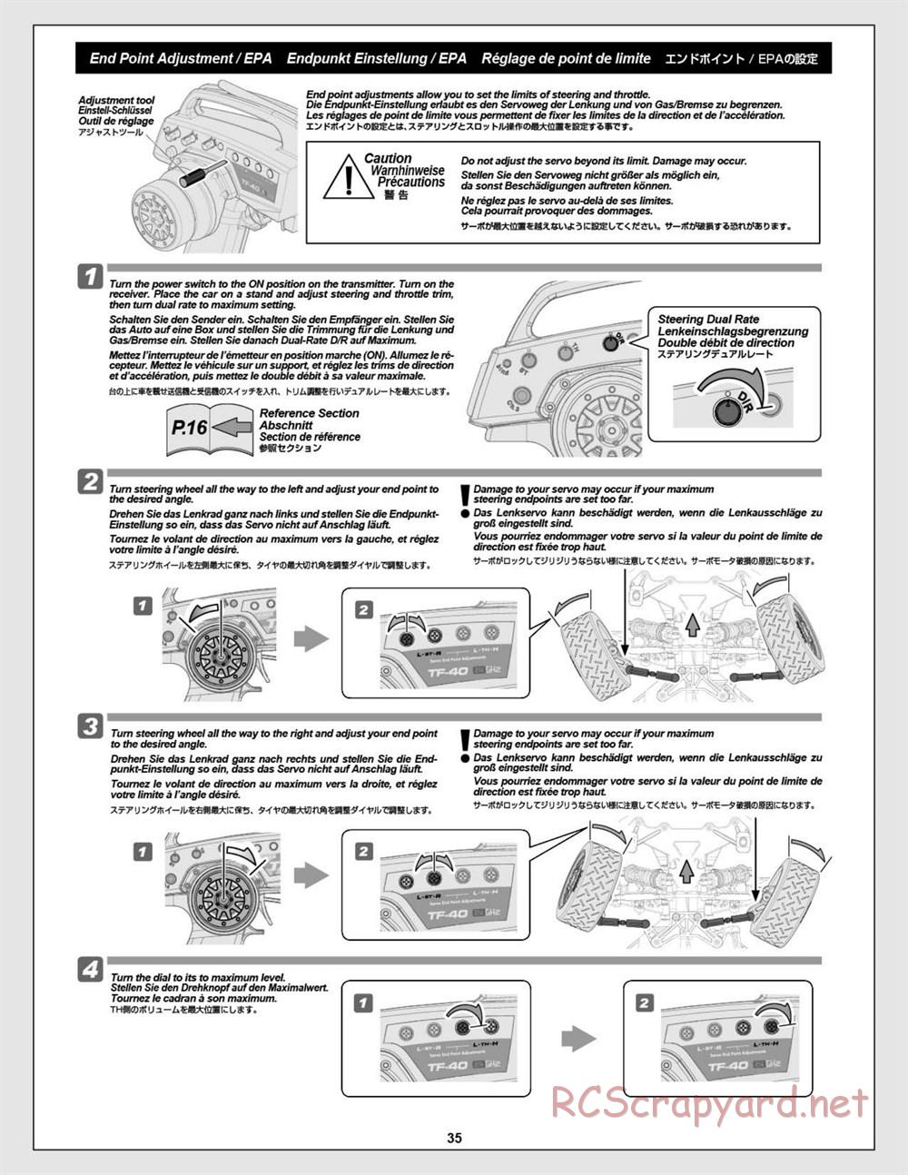 HPI - WR8 Flux - Manual - Page 35