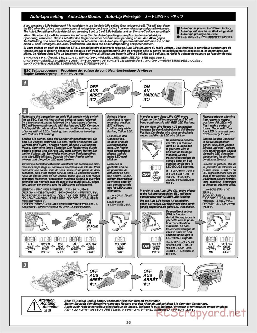 HPI - WR8 Flux - Manual - Page 36