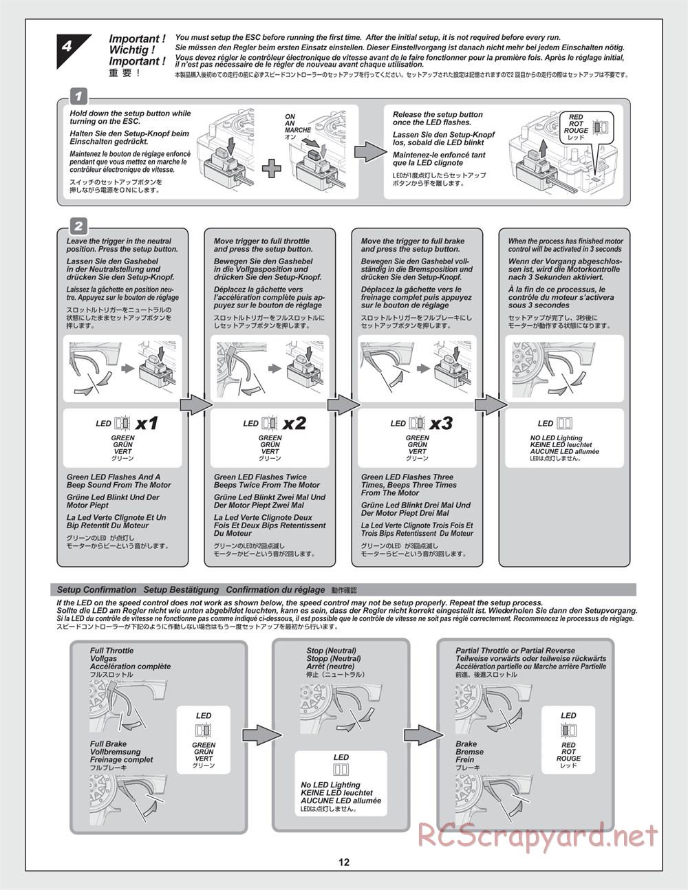 HPI - WR8 Flux Rally - Manual - Page 12