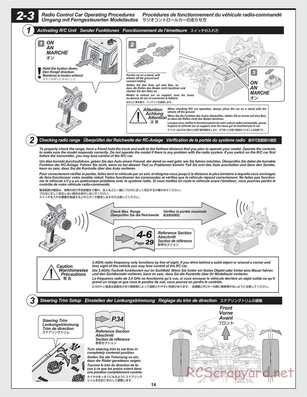 HPI - WR8 Flux Rally - Manual - Page 14
