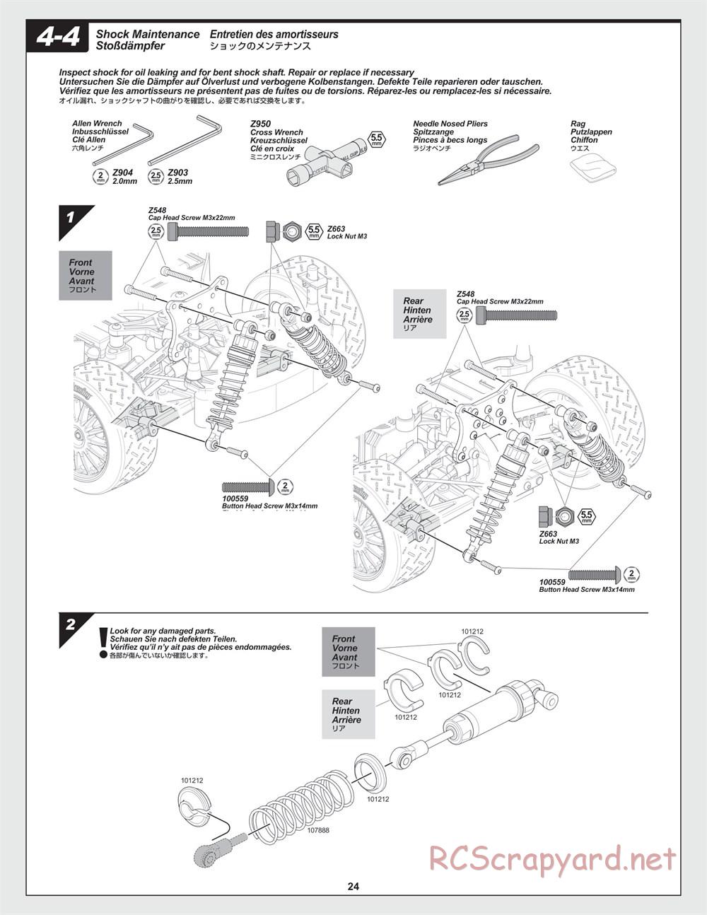 HPI - WR8 Flux Rally - Manual - Page 24