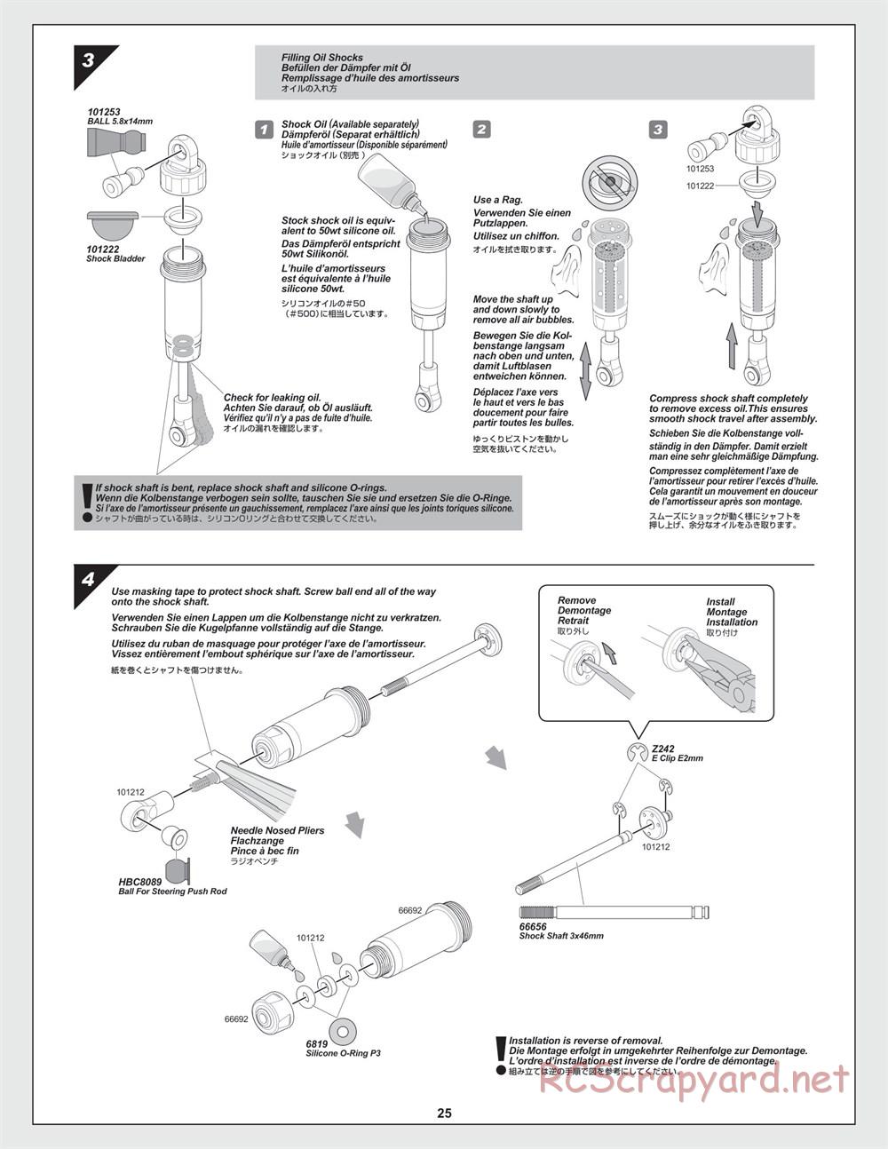 HPI - WR8 Flux Rally - Manual - Page 25