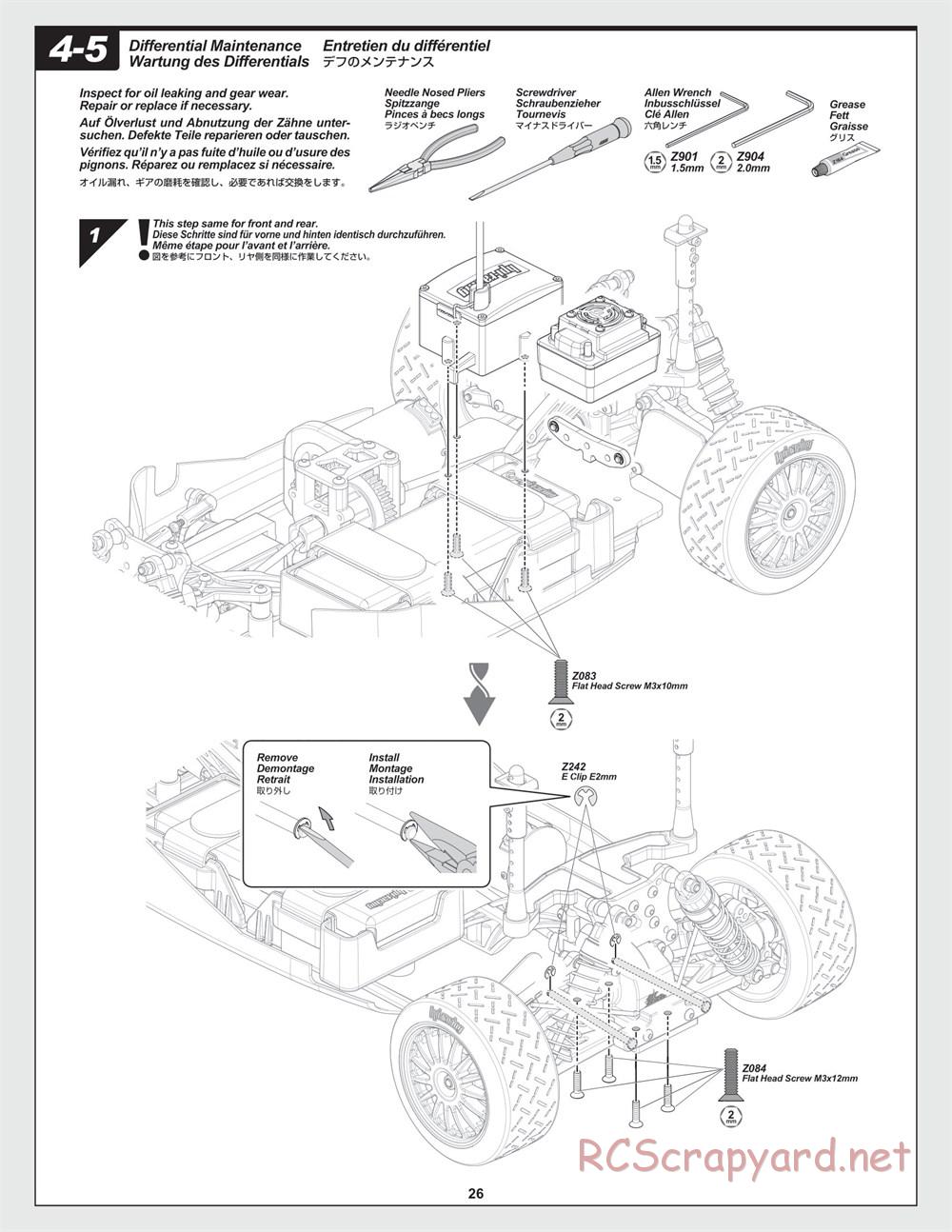 HPI - WR8 Flux Rally - Manual - Page 26