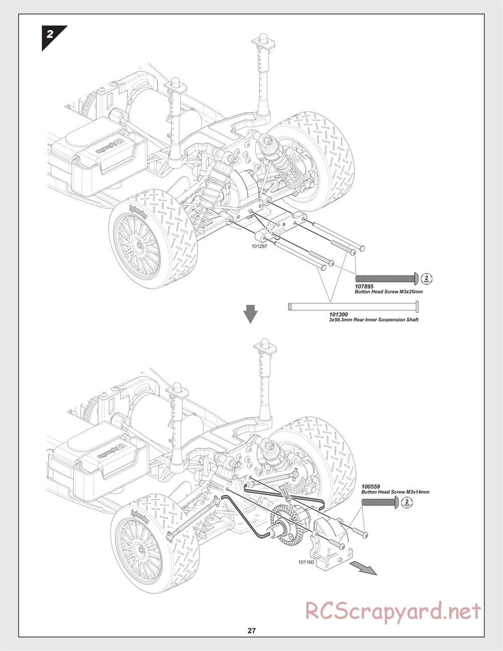 HPI - WR8 Flux Rally - Manual - Page 27