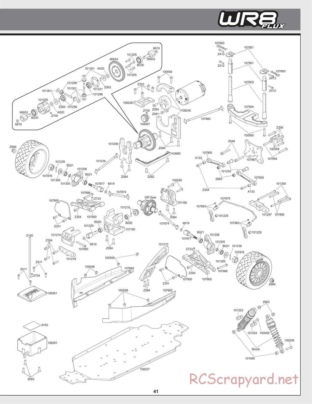 HPI - WR8 Flux Rally - Manual - Page 41