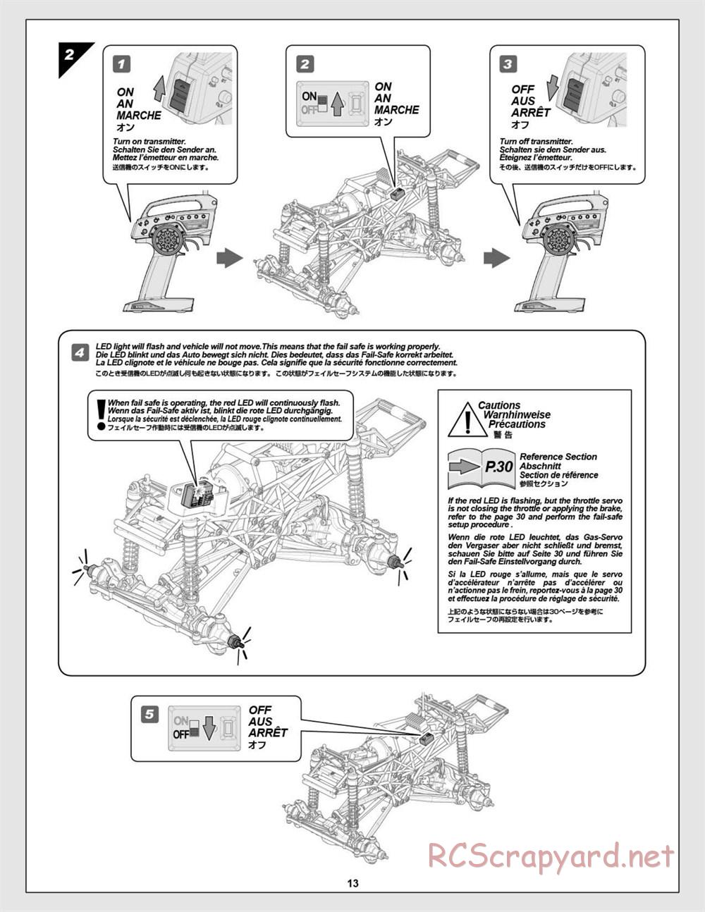 HPI - Wheely King 4x4 - Manual - Page 13