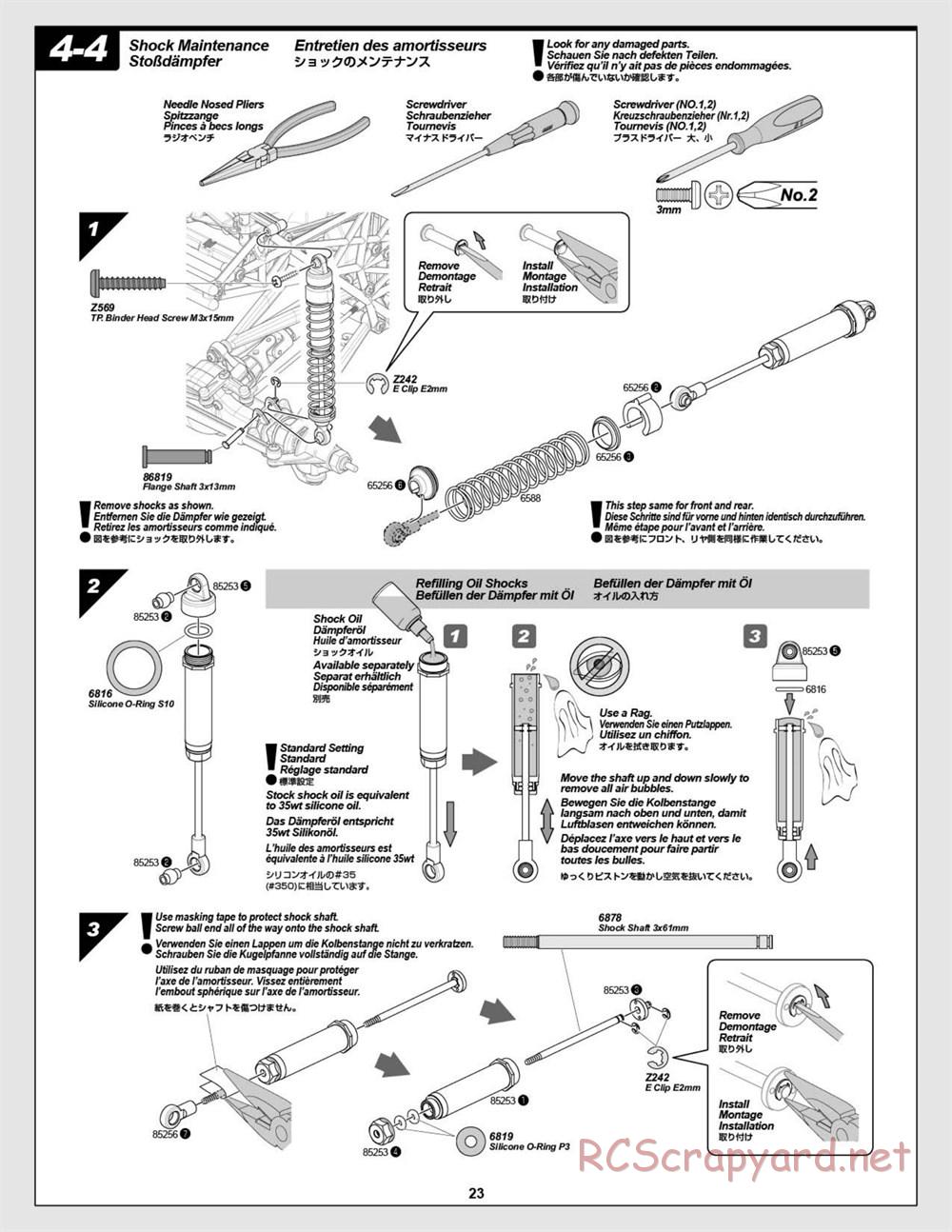 HPI - Wheely King 4x4 - Manual - Page 23