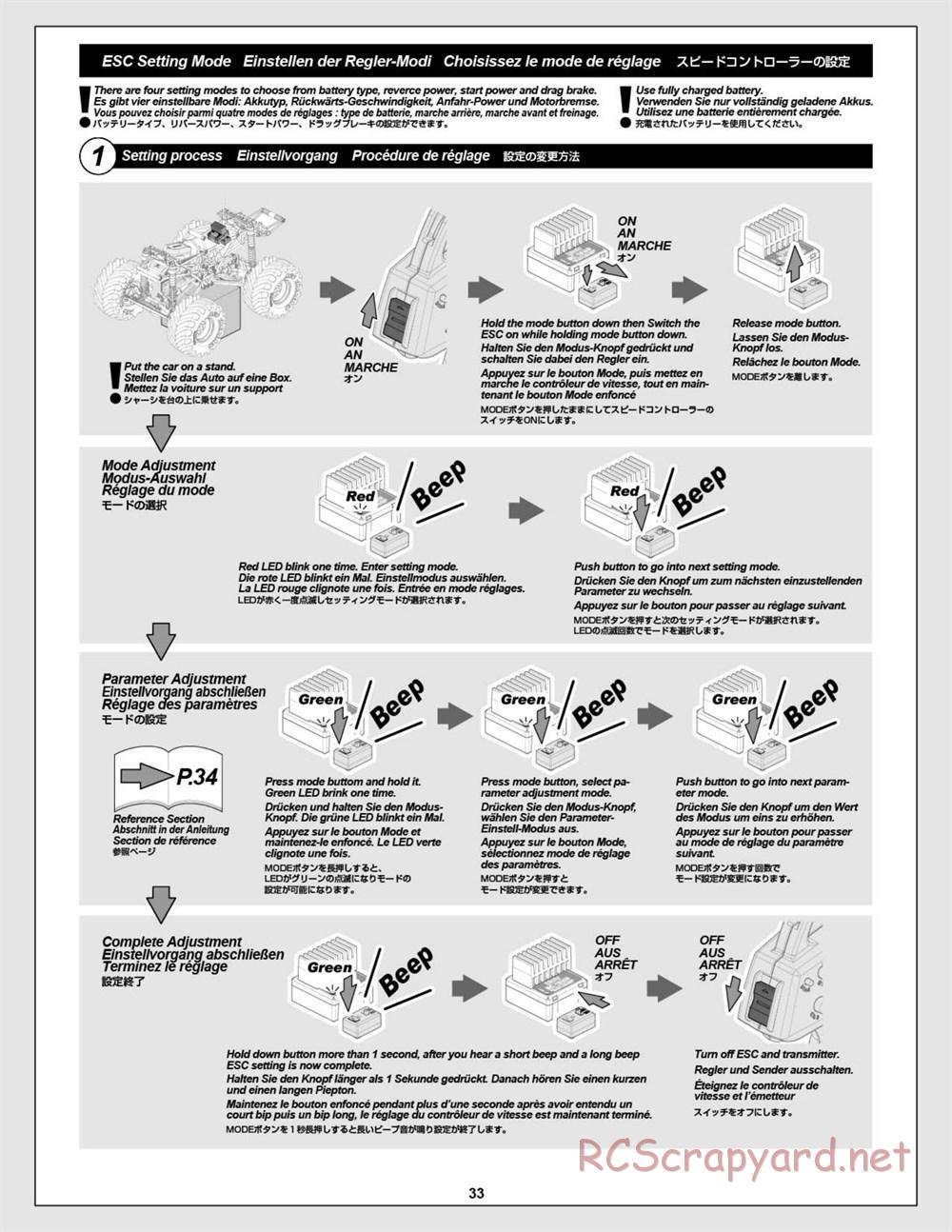 HPI - Wheely King 4x4 - Manual - Page 33