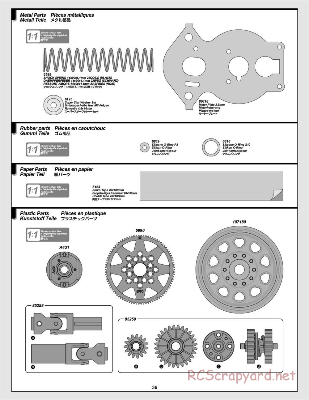 HPI - Wheely King 4x4 - Manual - Page 36