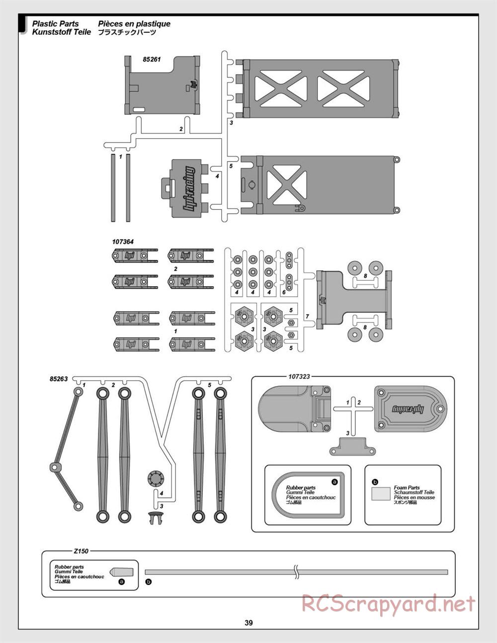 HPI - Wheely King 4x4 - Manual - Page 39