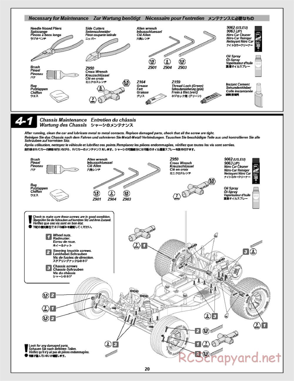 HPI - E-Firestorm 10T Flux - Manual - Page 20
